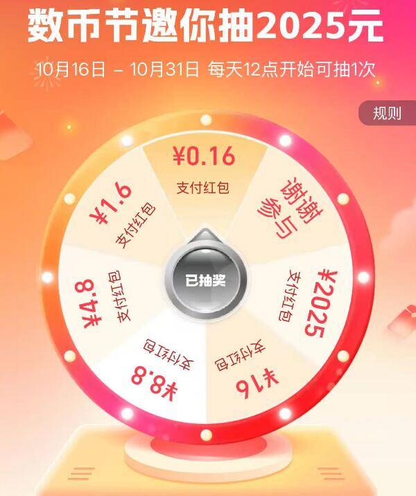 zfb搜索：数币节没玩过的记得试试